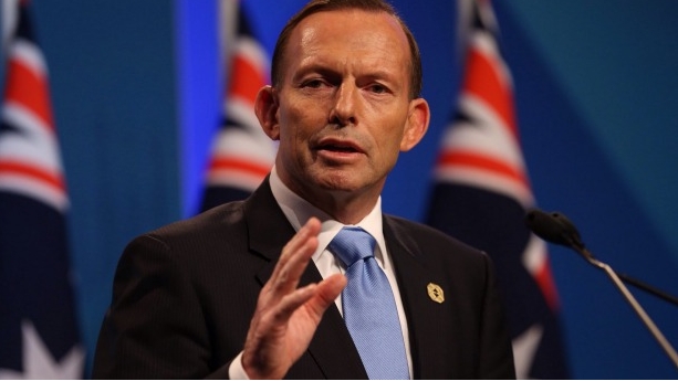 Australian leader Tony Abbott presses on