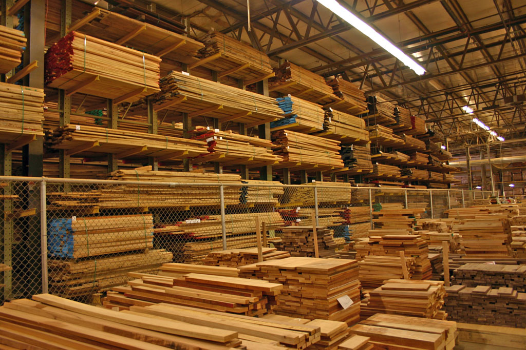 Softwood lumber market in the
