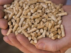 A company is selling wood pellets $0