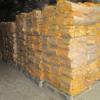 Firewood in net bags on pallet boxes,  CFR or CPT