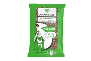 Wood pellets ENplus A1 CAPTAIN PELLET PREMIUM $155