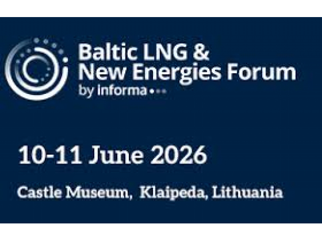 Baltic LNG & New Energies Forum, Lithuania, 2026 ##f_price|CURR_SIGN##