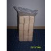 We sell large quantities of wood briquettes