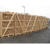 Offering splitted dry firewoods packed to 2 m3 containers