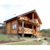 Wooden houses from glulam (pine)